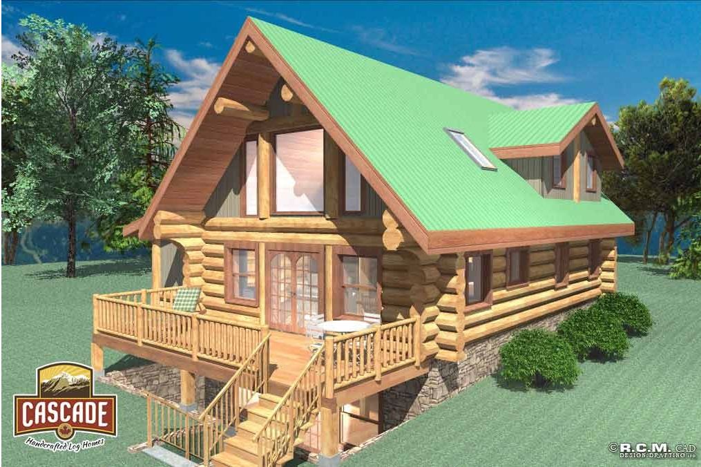 Cascade Handcrafted Log & Timber Homes tweet media
