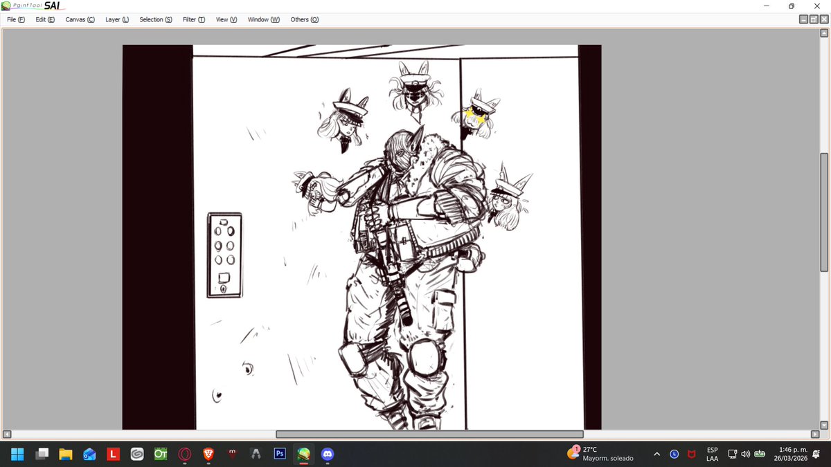 javiroque COMMISSIONS OPEN (molot in lancer-RPG) tweet media