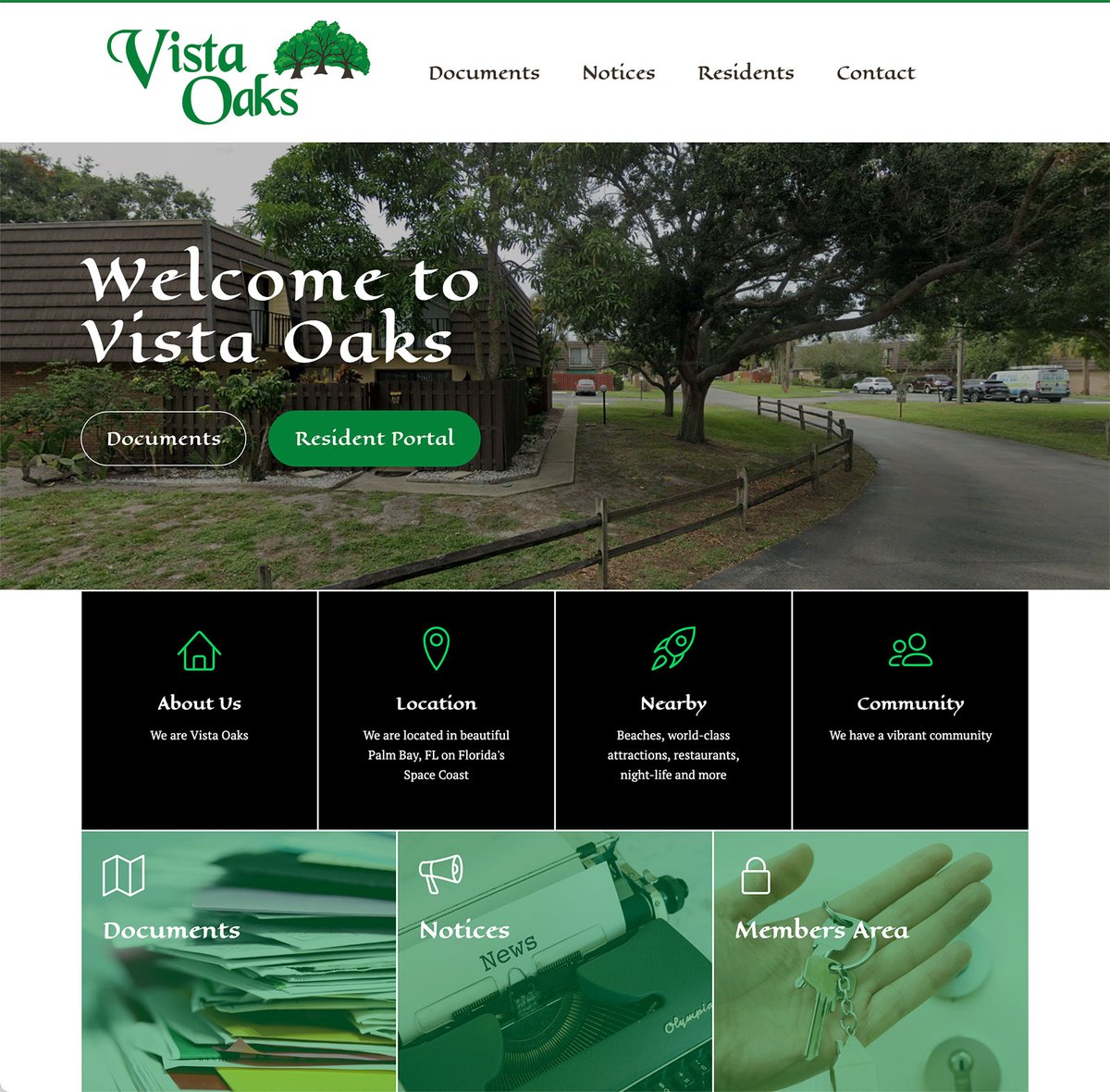TheRustyPixel's tweet photo. We have recently launched a brand-new website design for Vista Oaks HOA a residential community located in Palm Bay FL. Built using semi-custom web package it includes a CMS, mobile responsive, SSL, hosting and a password protected resident portal (to comply with Florida HB 1203) https://t.co/MgsM8SwqZu