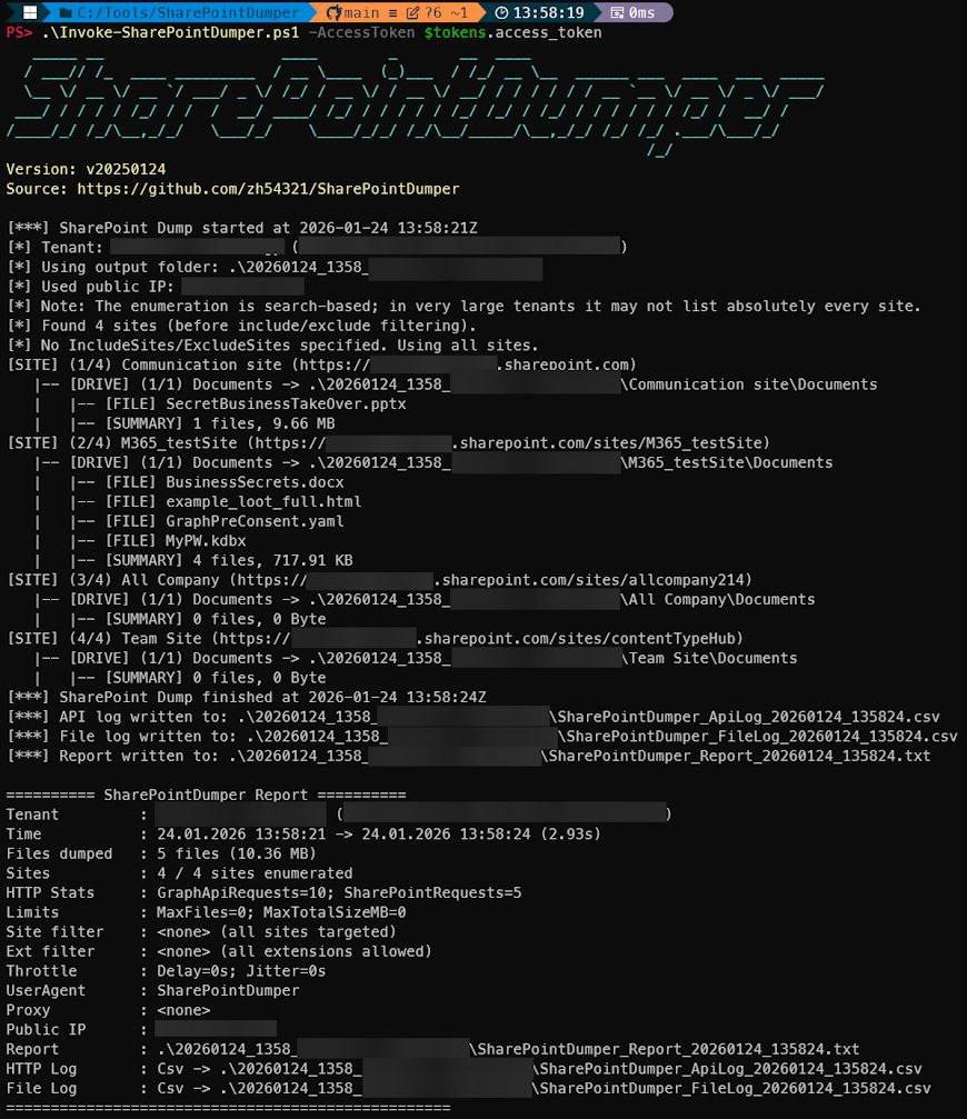 A tool for enumerating SharePoint via Microsoft Graph. It recursively downloads files and logs every HTTP request for correlation with SIEM and development of detection rules

github.com/zh54321/ShareP…

#blueteam #redteam #pentesting #windows