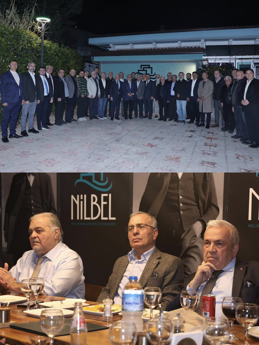 Bu akşam demokrasi ve uzlaşı grubu olarak Nilüfer belediye başkanı Şadi Özdemir'in ev sahipliğinde merhum Cumhurbaşkanı Turgut Özal'ın oğlu Ahmet Özal'ı konuk ettik.