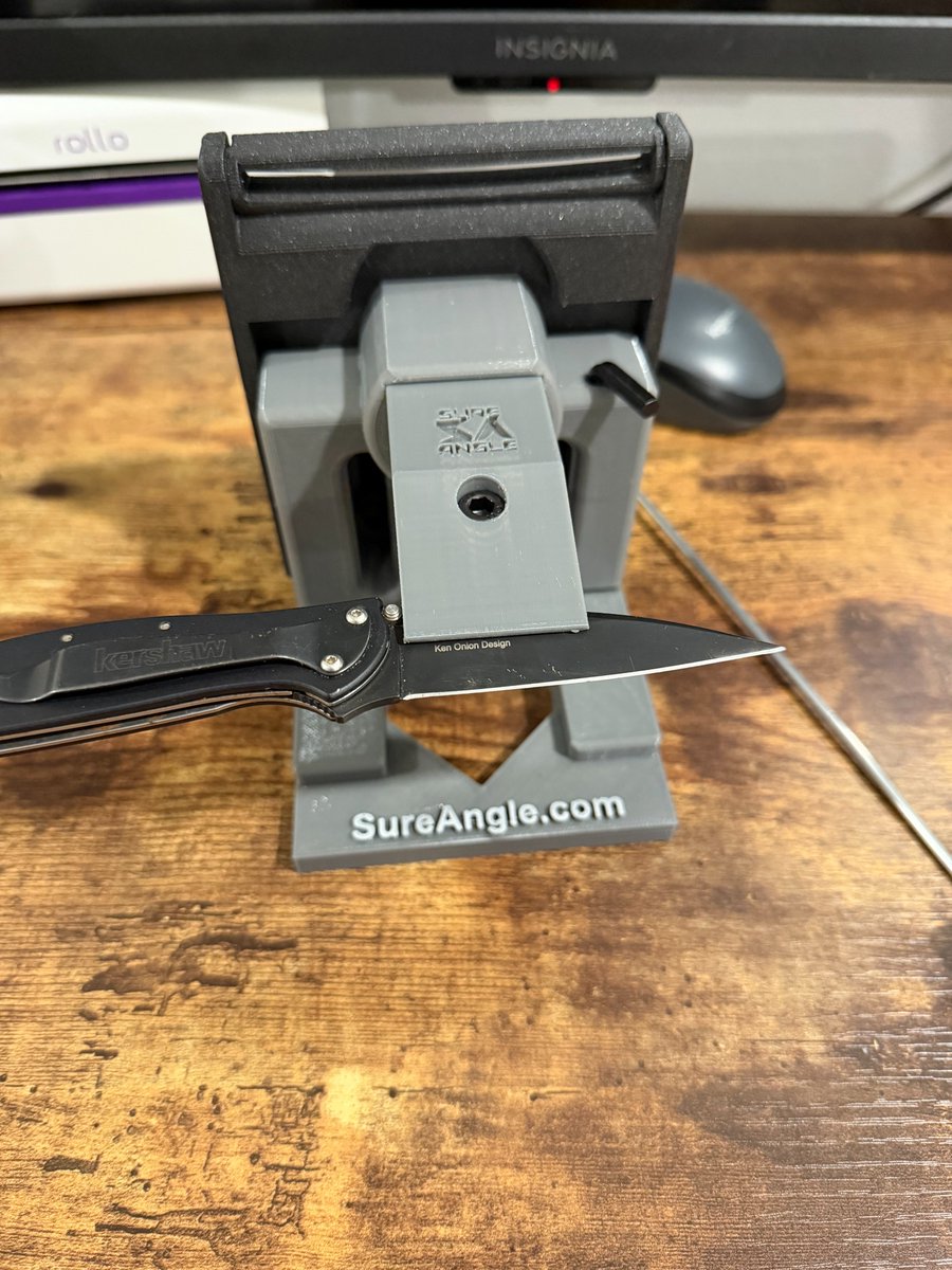 Sure Angle Knife Sharpener tweet media