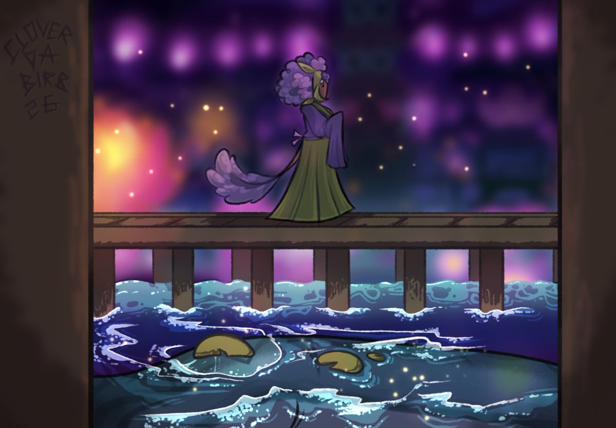 CloverDaBirb's tweet photo. A lord below the lake 🪷🪻

#hydrangeacookie #lotusdragoncookie https://t.co/ixOt39E1cd