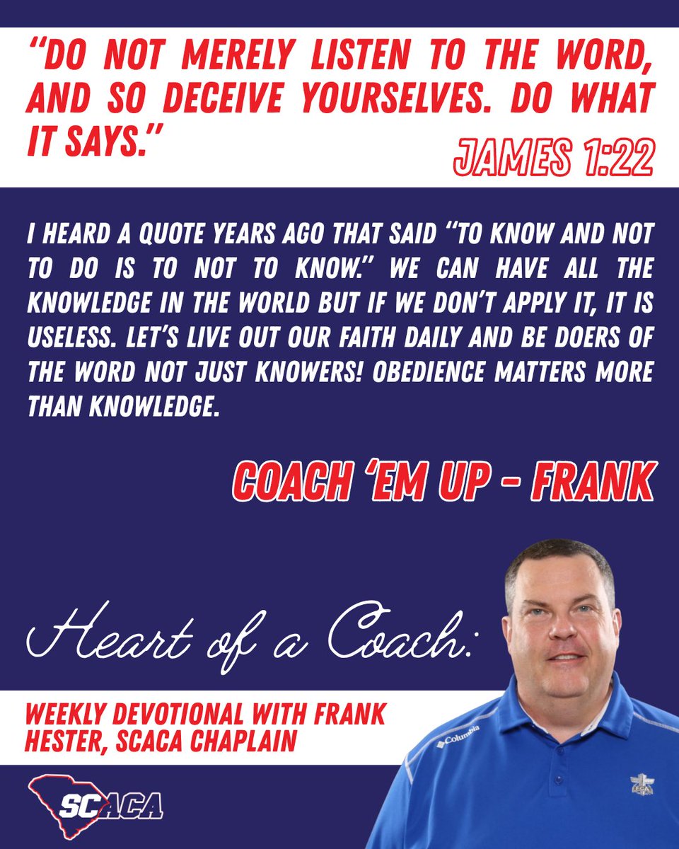 South Carolina Athletic Coaches Association tweet media