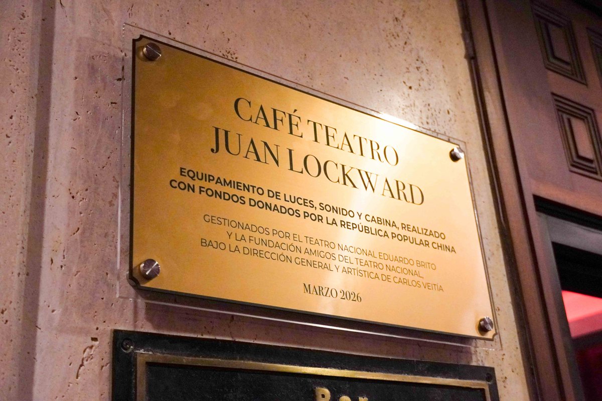 Teatro Nacional Eduardo Brito tweet media