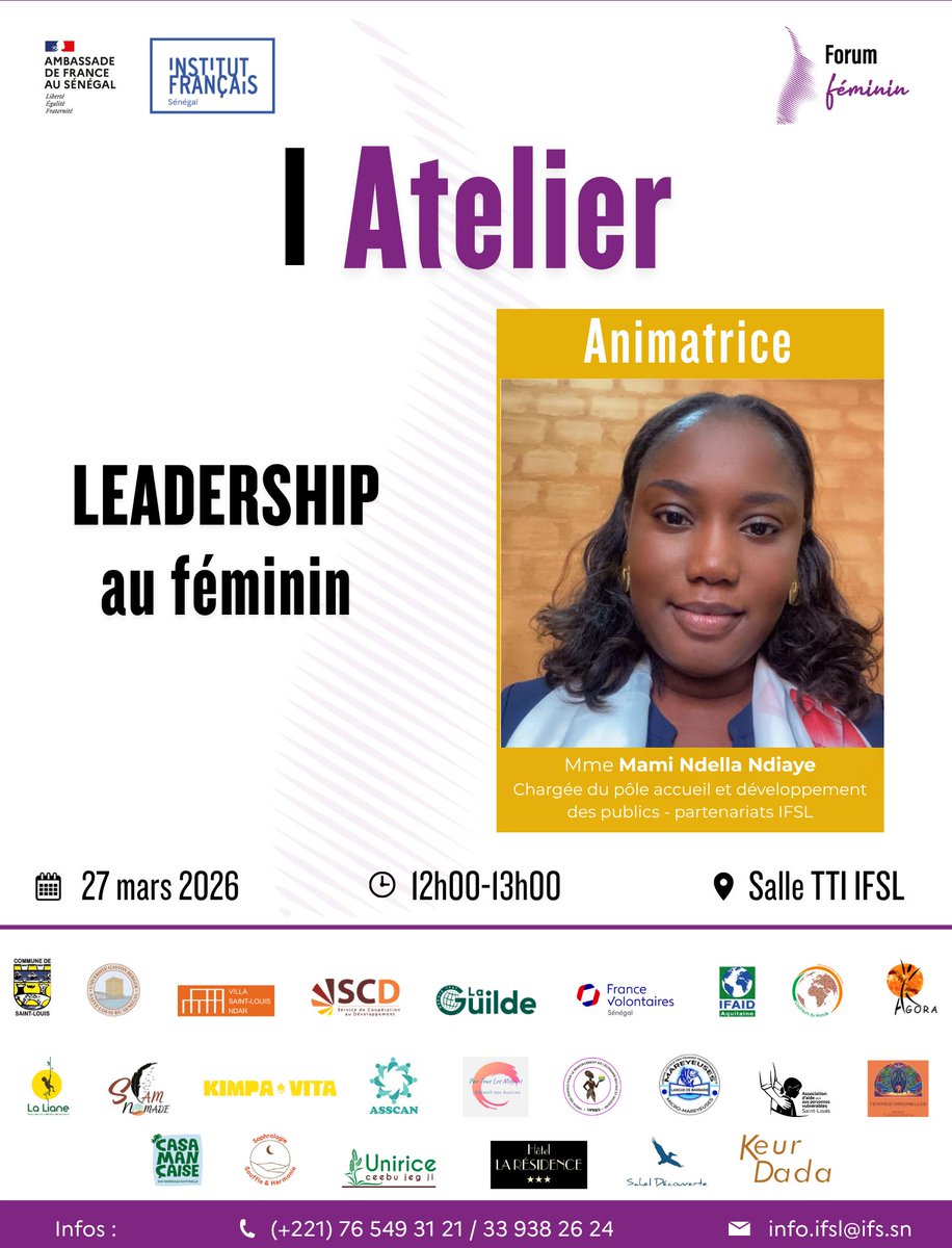 Institut français du Sénégal à Saint-Louis tweet media