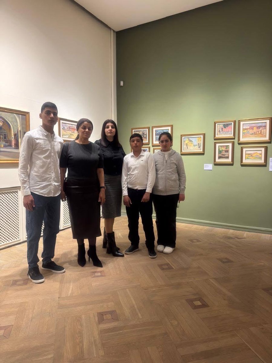 NgoShams's tweet photo. Today, the students of Hovtashen Secondary School, accompanied by our President H. Bakoyan, attended the award ceremony for the “Let’s Sing and Dance in Our Mother Tongue” video competition, where students achievement highlighted the friendship between the Yezidis and Armenians. https://t.co/FzlFdZfk0E