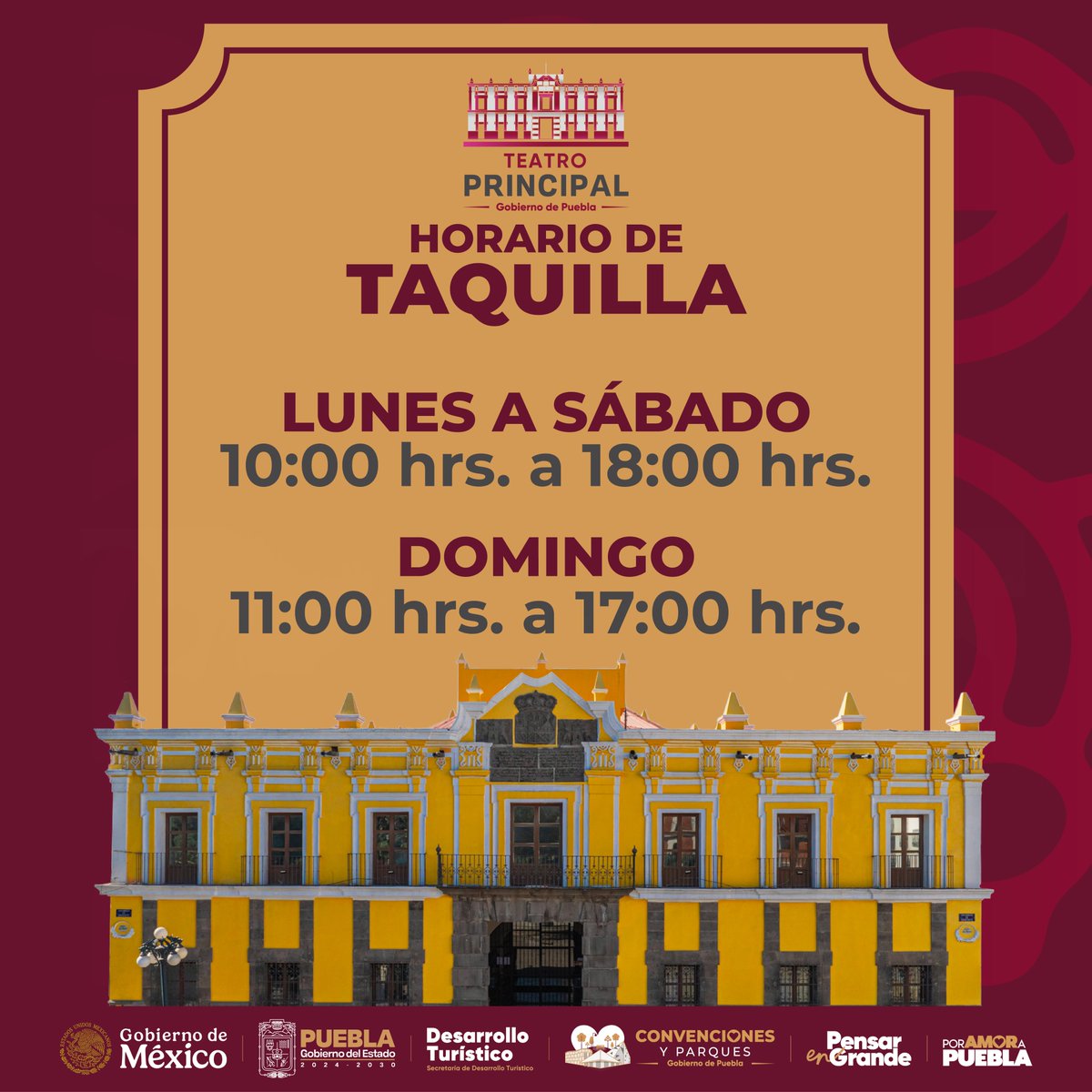 Teatro Principal Puebla tweet media