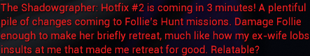 Zenosage's tweet photo. Umm....you good Red Text? #warframe https://t.co/Cx7U6rtZqT