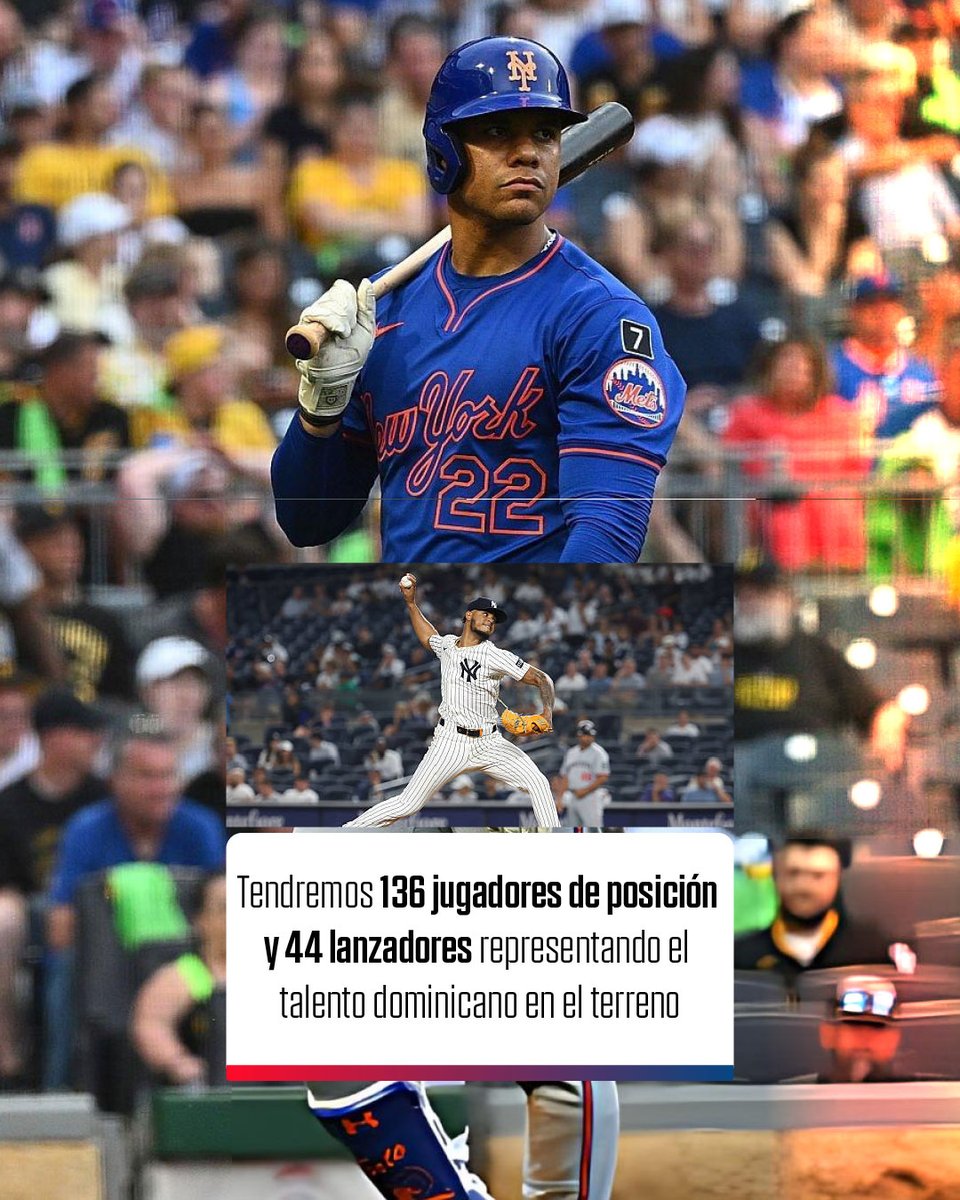 LIDOMRD's tweet image. El talento dominicano listo para una nueva temporada en la MLB 🇩🇴⚾

#LIDOM
