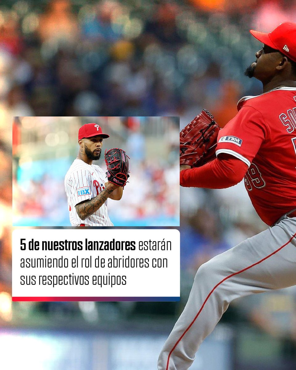 LIDOMRD's tweet image. El talento dominicano listo para una nueva temporada en la MLB 🇩🇴⚾

#LIDOM