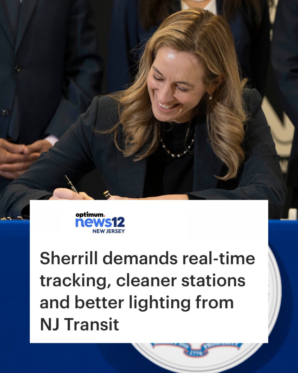 Governor Mikie Sherrill tweet media