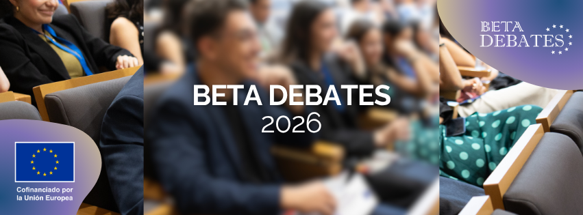spainbeta's tweet photo. ¡Vuelve BETA-DEBATES! 
Únete a diplomáticos de alto nivel para debatir los temas de @MEUSpain 2025: refugiados climáticos y defensa europea  
🎙️¡Nombres de ponentes pronto!
📅7/04 |📍 Madrid | 🌐 Presencial+Online
🆓 Plazas presenciales limitadas gratis
➡️ https://t.co/OrJciol79S https://t.co/qq5Ts59Or3