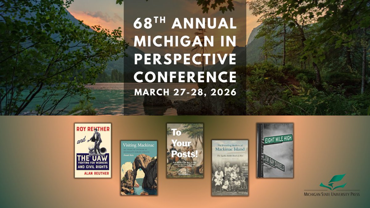 MSU Press tweet media