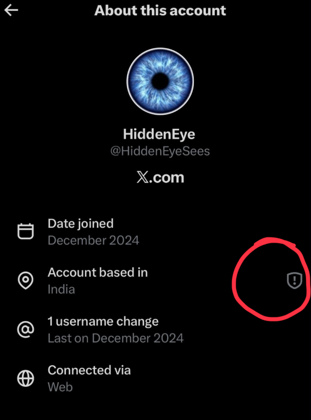 HiddenEye tweet media