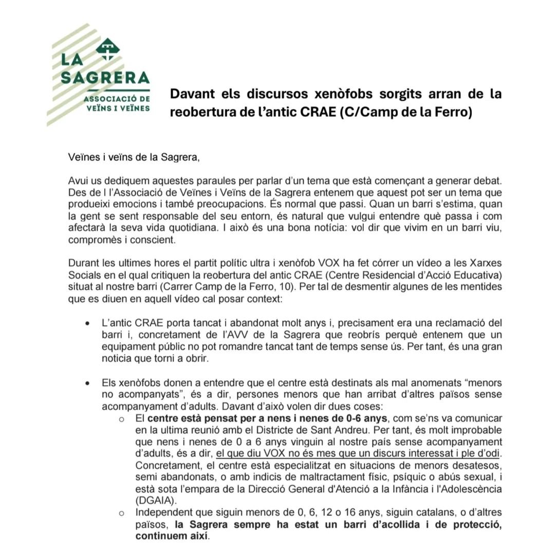 AVV la Verneda Alta tweet media