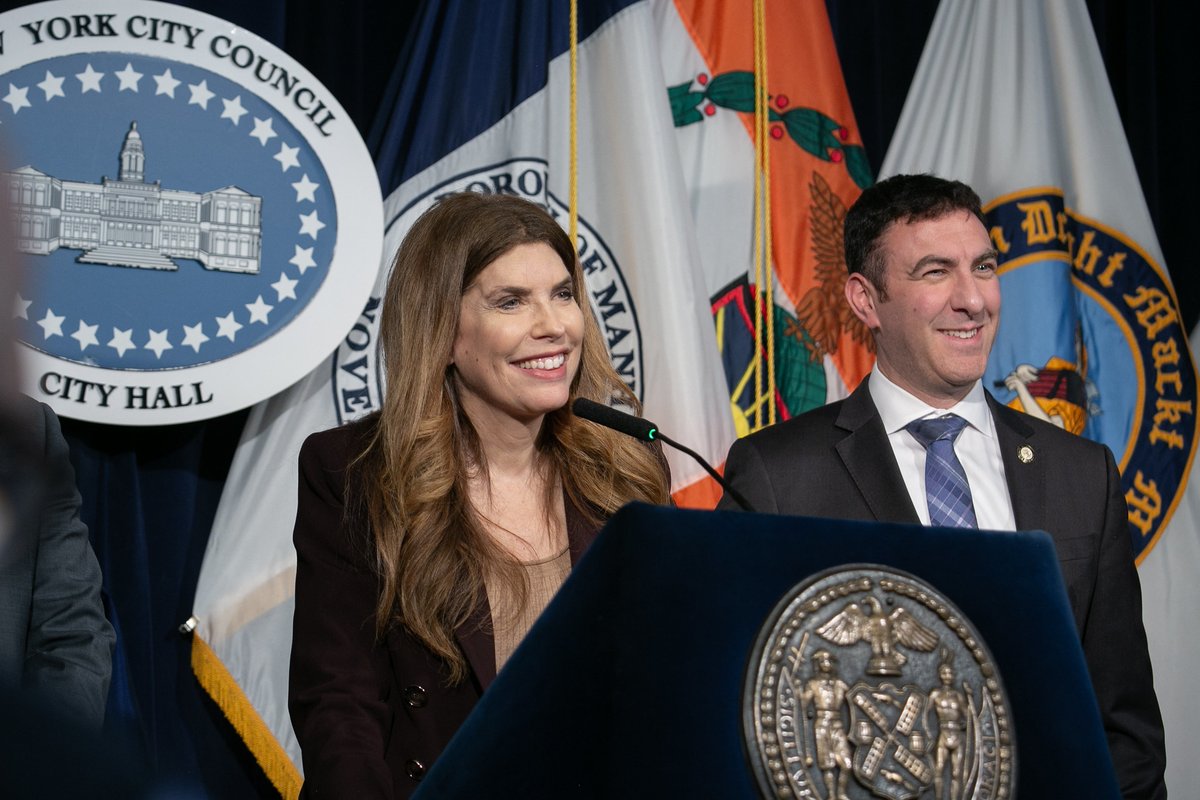 Speaker Julie Menin tweet media