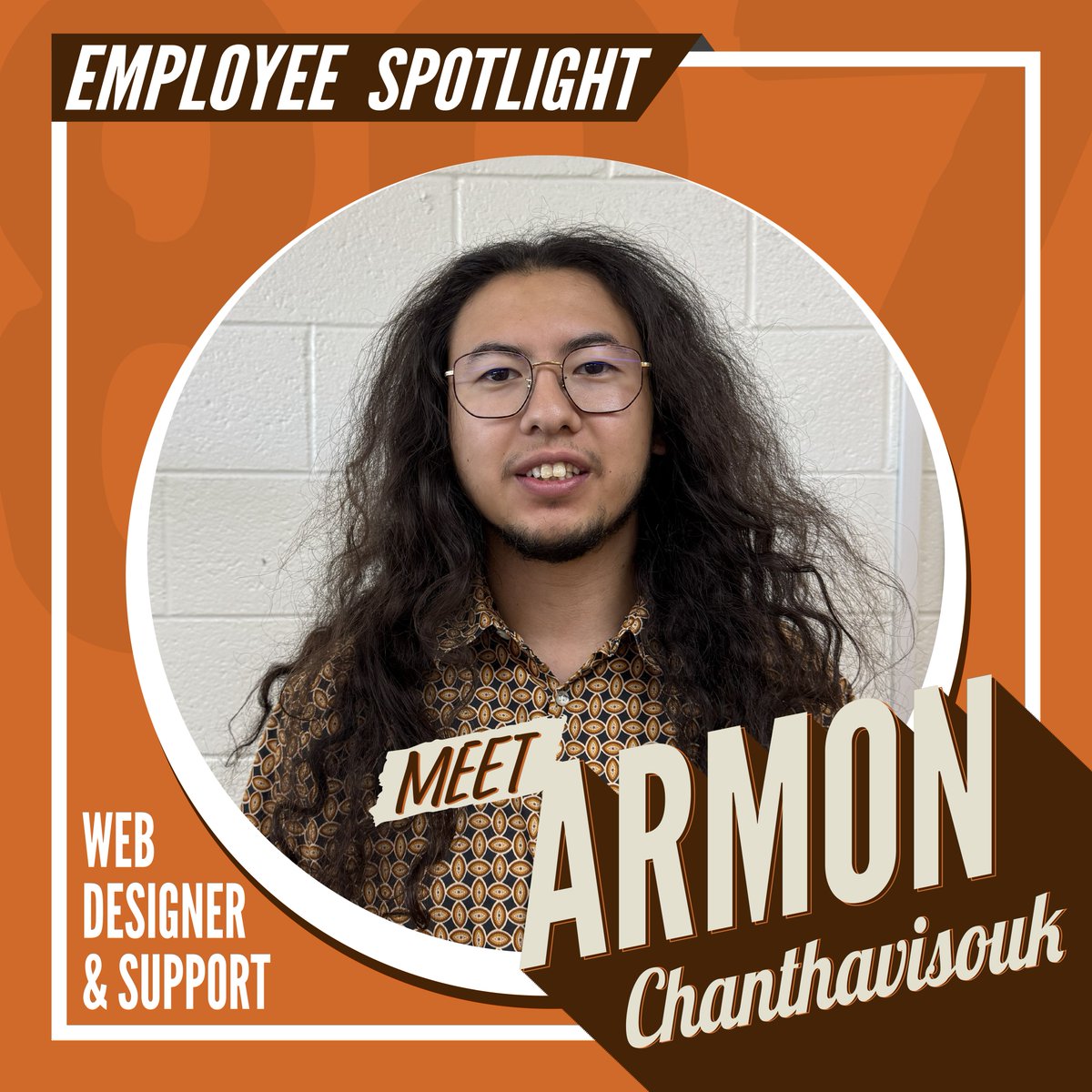 887Media's tweet photo. 🌟 Employee Spotlight: Meet Armon Chanthavisouk, our Web Designer! 💻✨ Full-time since Feb '26, loves the chill vibe 😎 &amp; music 🎶. Life motto: “Still figuring it out.” Glad to have you on the team, Armon! 🚀 #887Media #EmployeeSpotlight #Team887 #WorkCulture https://t.co/4qw8tHybMz
