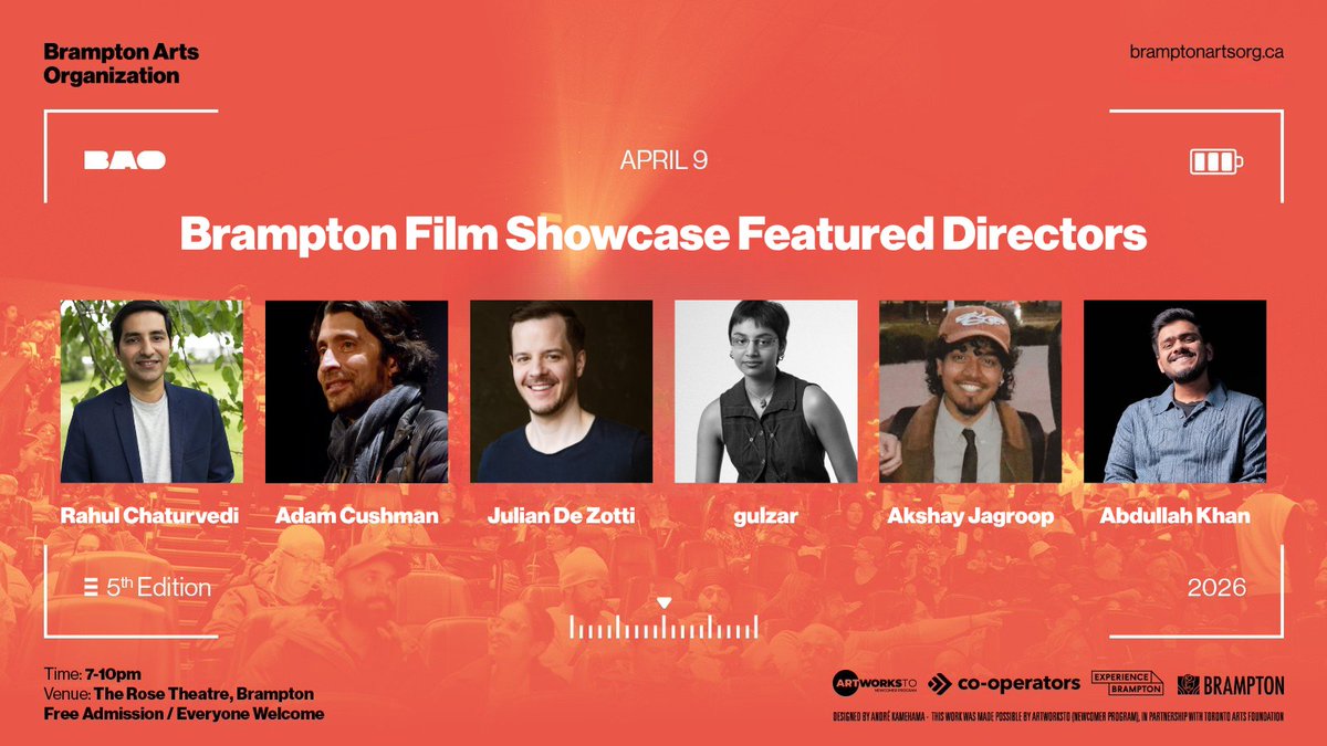 Brampton Arts Organization tweet media