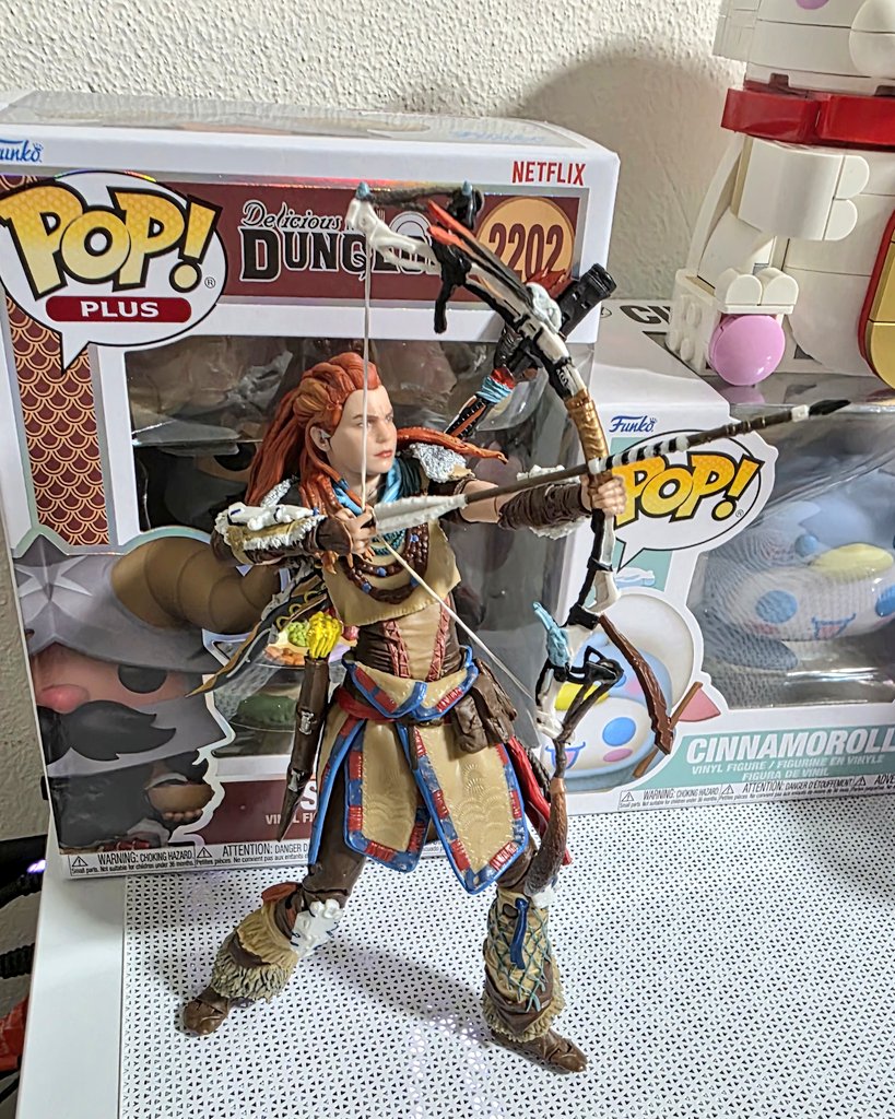 _Mokkoshi_'s tweet photo. Got Aloy figure as late birthday gift, it looks so good, but kinda small
#aloy #horizonzerodawn https://t.co/7rLPwTxGUn
