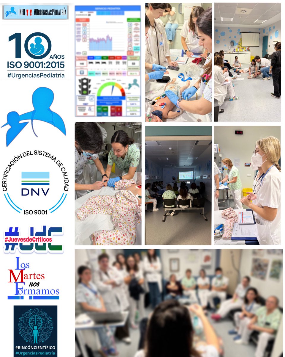 JLorenzoGuerra's tweet image. ‼️Y TODO UN EQUIPO A UNA‼️
#URGENCIASPEDIATRÍA 

El equipo de #UrgenciasPediatría aúna esfuerzos cada día con un objetivo común: ofrecer la mejor #calidad asistencial posible, integrando el rigor clínico con la #investigación, la #innovación y la #humanización de los cuidados.