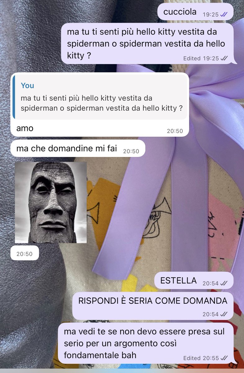 defencelwss_'s tweet photo. io #offesa non capisce l’importanza di questa domanda bah https://t.co/0ThNvyxN2d