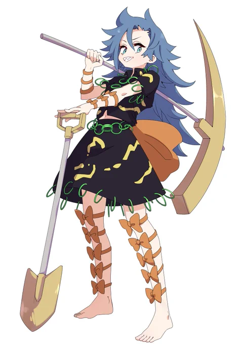 姫虫百々世さん描きましたー!