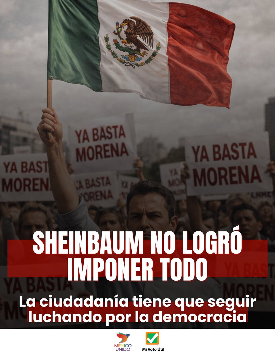 DeniseMeadeG's tweet photo. El Plan B se aprobó… pero dividido.
Eso no es fortaleza.
#AlertaDemocratica #PresionCiudadana #MexicoEnRiesgo https://t.co/sJPKYQgw5u