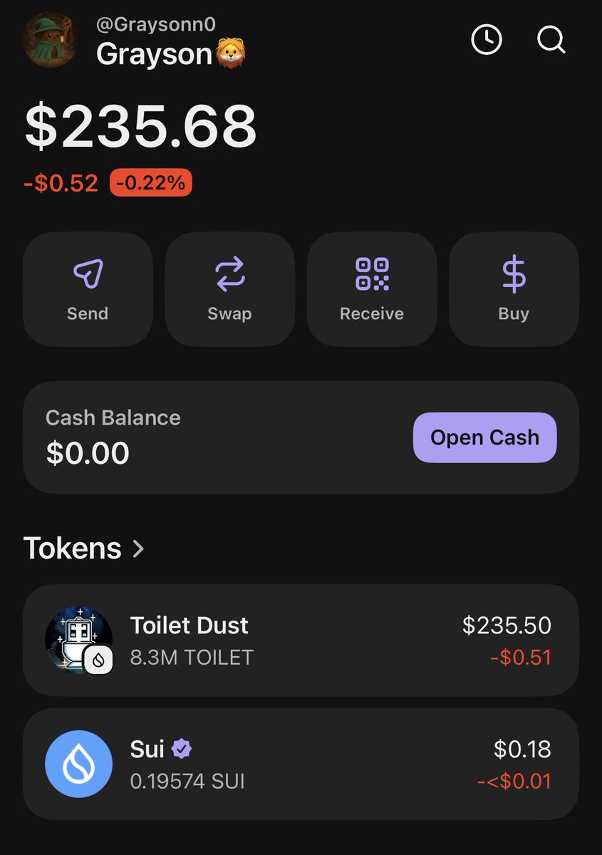 Posting my $TOILET portfolio everyday till we hit a 20,000,000 Mcap

Loading up soon👀