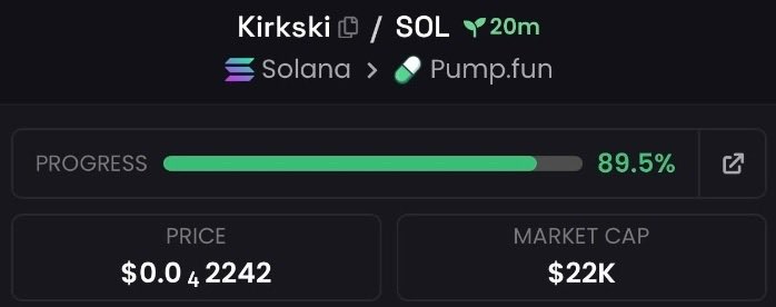 Jaycvdickerson's tweet photo. If you missed $kirkski from $22k
 Mcap to $281k Mcap, don’t blame me.
We made 12.7x profit 💰🤑 💰

It was dropped early on my TG. 💯🔥
X saw it late — as usual.
📩 DM now 🚀 
✅ Follow and don’t miss the next one.

#Solana #Memecoin #CryptoTrading https://t.co/AKcPkLlF7l