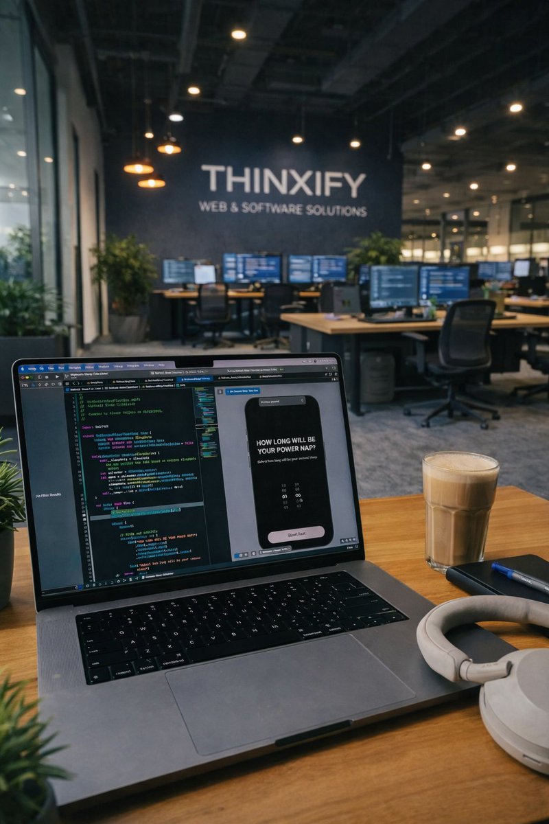 ThinxifyHQ's tweet image. Code. Coffee. Consistency. ☕💻

That’s how great products are built at THINXIFY.

Focused on performance, scalability, and real-world impact.

#Coding #Developers #TechLife #Startup #SaaS #THINXIFY
