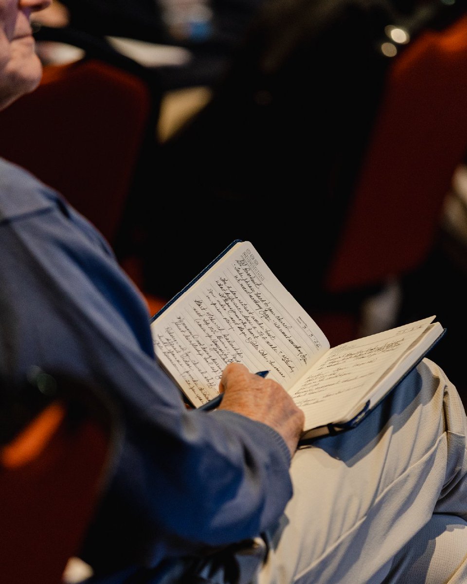 There is something powerful about pages filled with notes that capture what matters.

At the Forum, leaders didn’t just find encouragement. They gained practical wisdom to take back to their churches.

Now the shift begins. From listening to leading. From notes to action.