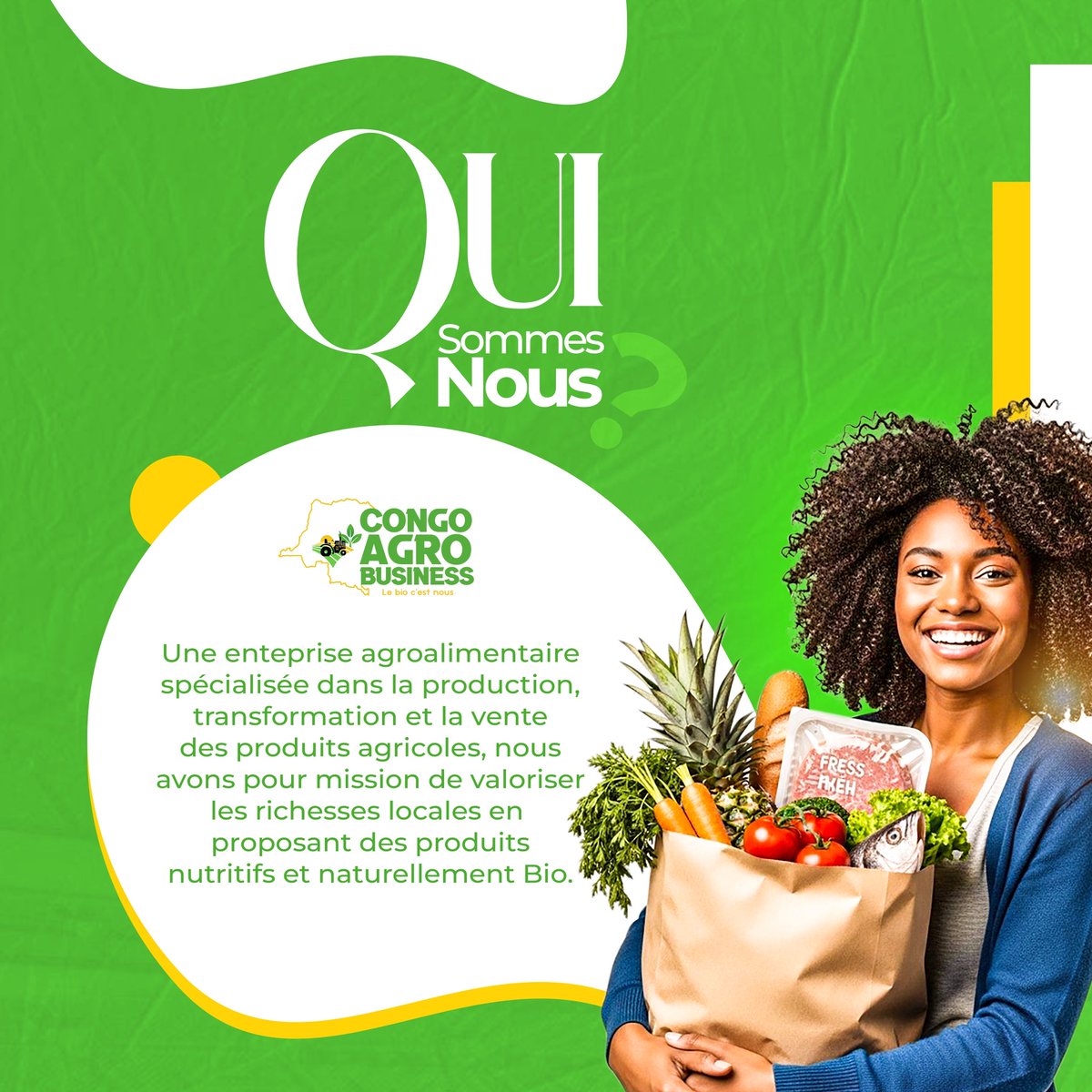 Congoagrob25's tweet photo. #QUI_SOMMES_NOUS ?
Une enteprise agroalimentaire spécialisée dans la production, transformation et la vente des produits agricoles, nous avons pour mission de valoriser les richesses locales en proposant des produits nutritifs et naturellement Bio.
#madeindrc🇨🇩 https://t.co/cQD3qvojAd