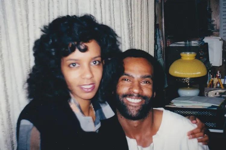 BlackMediaHub's tweet photo. Huey P Newton and his second wife, Fredrika. They were married from 1984 to Huey’s death in 1989. https://t.co/dFUIWAMytL