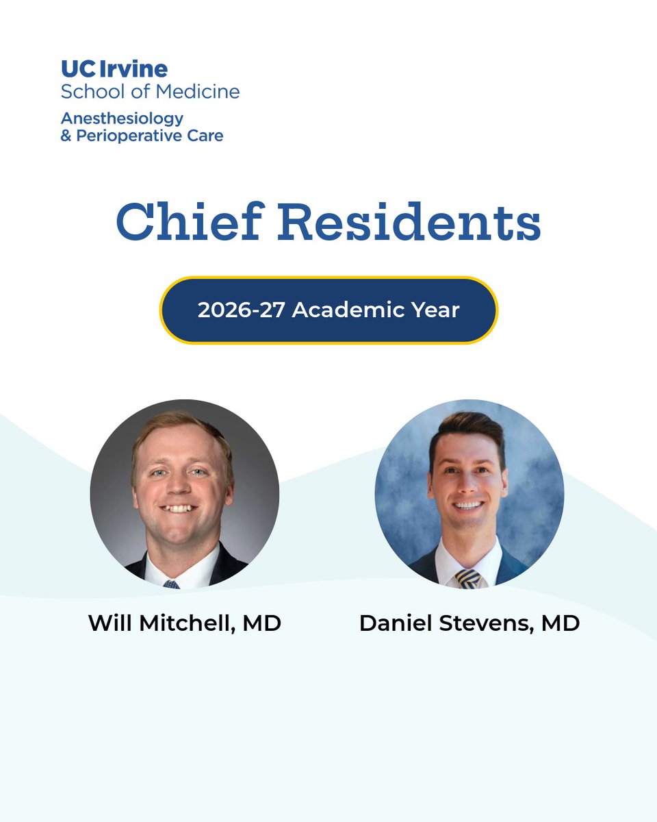 UC Irvine Anesthesiology & Perioperative Care tweet media