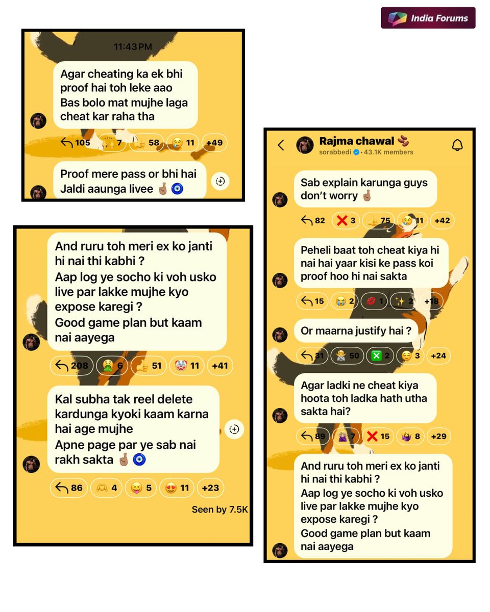 indiaforums's tweet image. Shocking turn of events as Sorab Bedi reveals a disturbing incident involving his ex-girlfriend after allegations of cheating 😳💔 Watch the full story unfold and decide for yourself.

.

#SorabBedi #Shocking #ViralVideo #CheatingAllegations #TrendingNow #SocialMediaBuzz