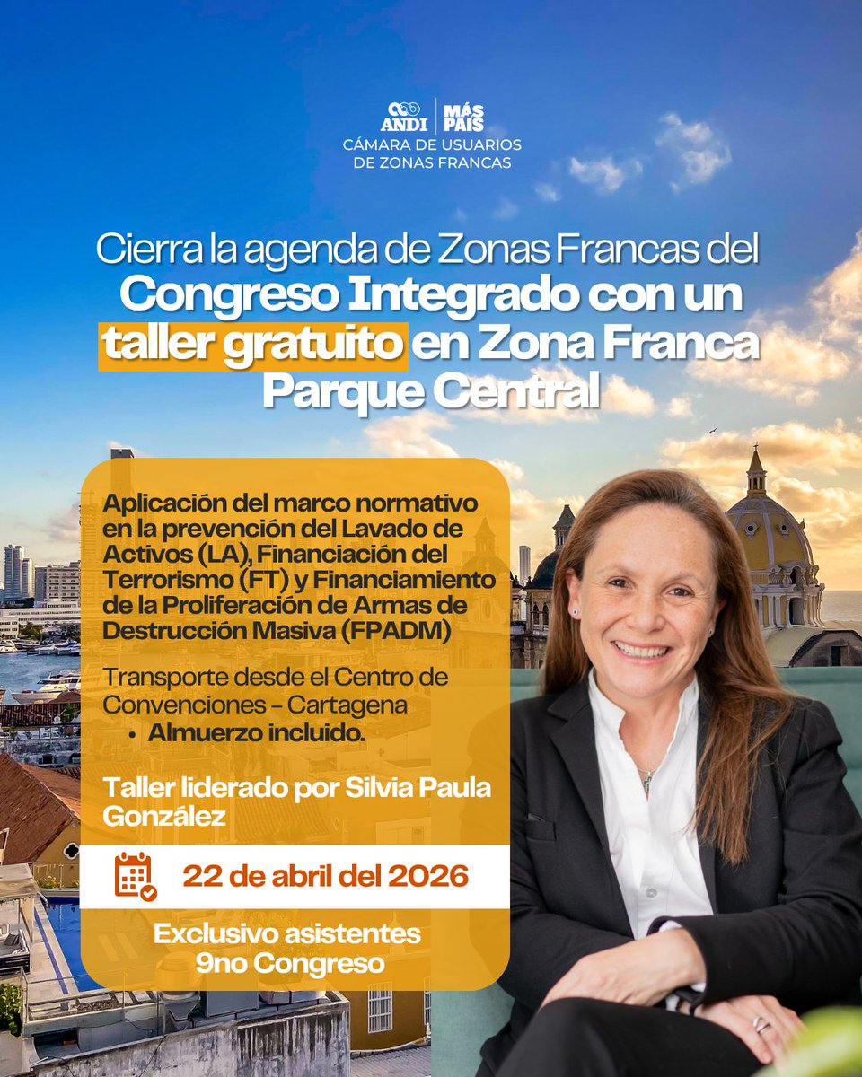 Cámara de Usuarios de Zonas Francas de la ANDI tweet media