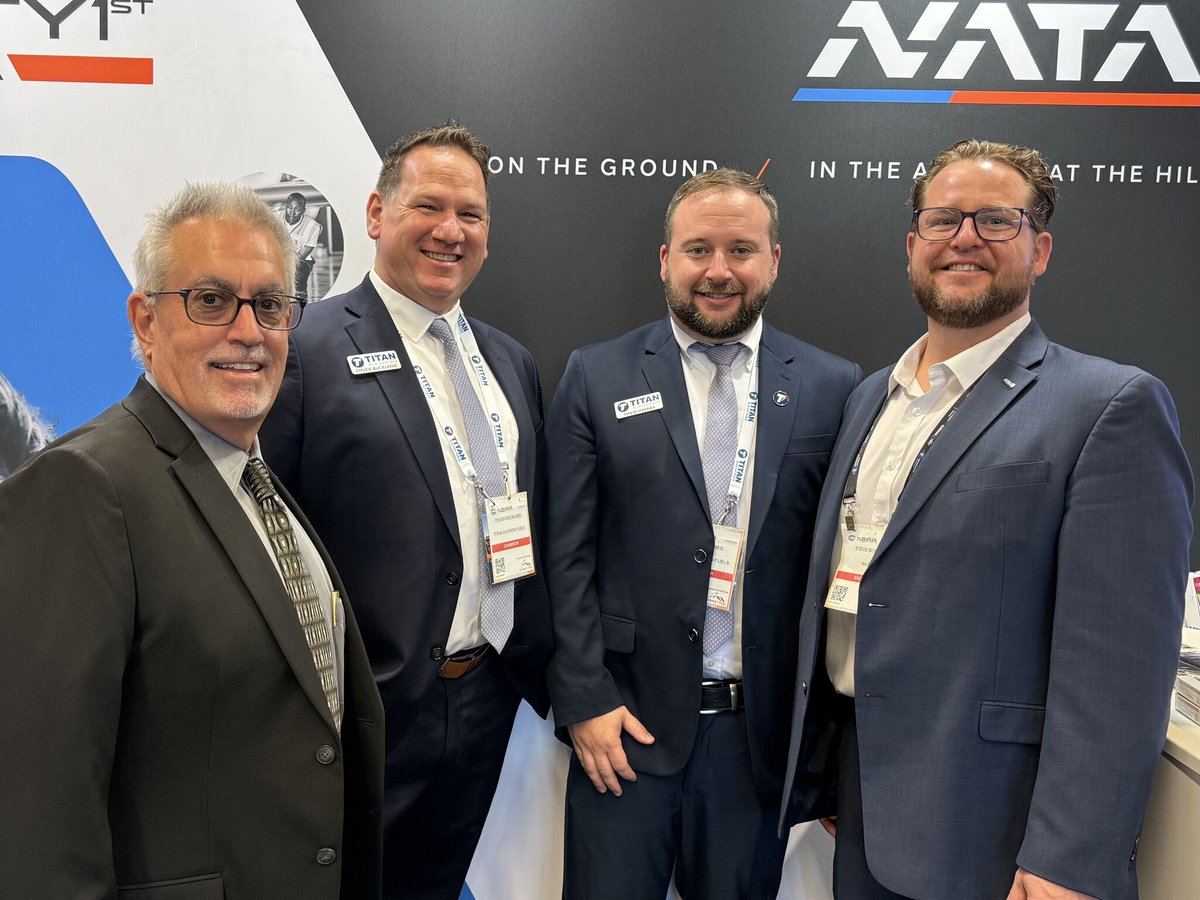 NATAaero's tweet photo. The NATA team closed out a sensational second day at #SDC26 connecting with industry friends, partners, and leaders from across #bizav. https://t.co/KZssgOb3jN