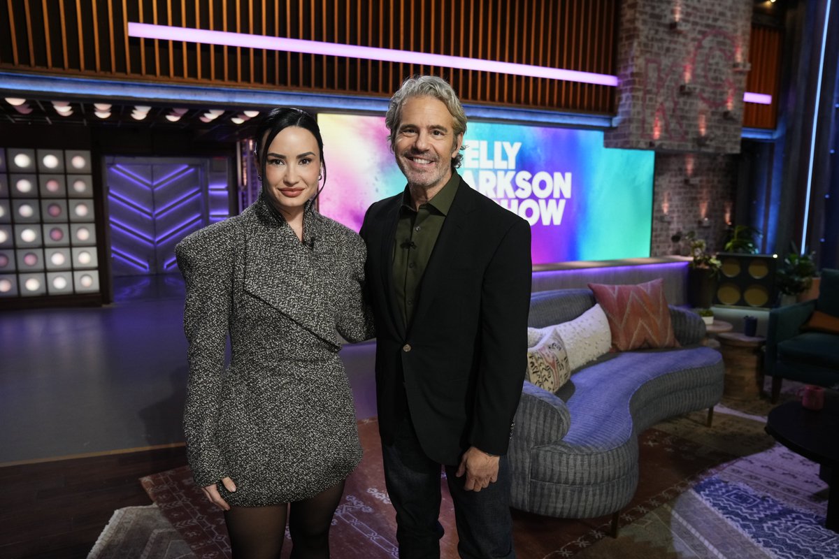 Closing out the week with guest host Andy Cohen, Demi Lovato and the cast of Top Chef!