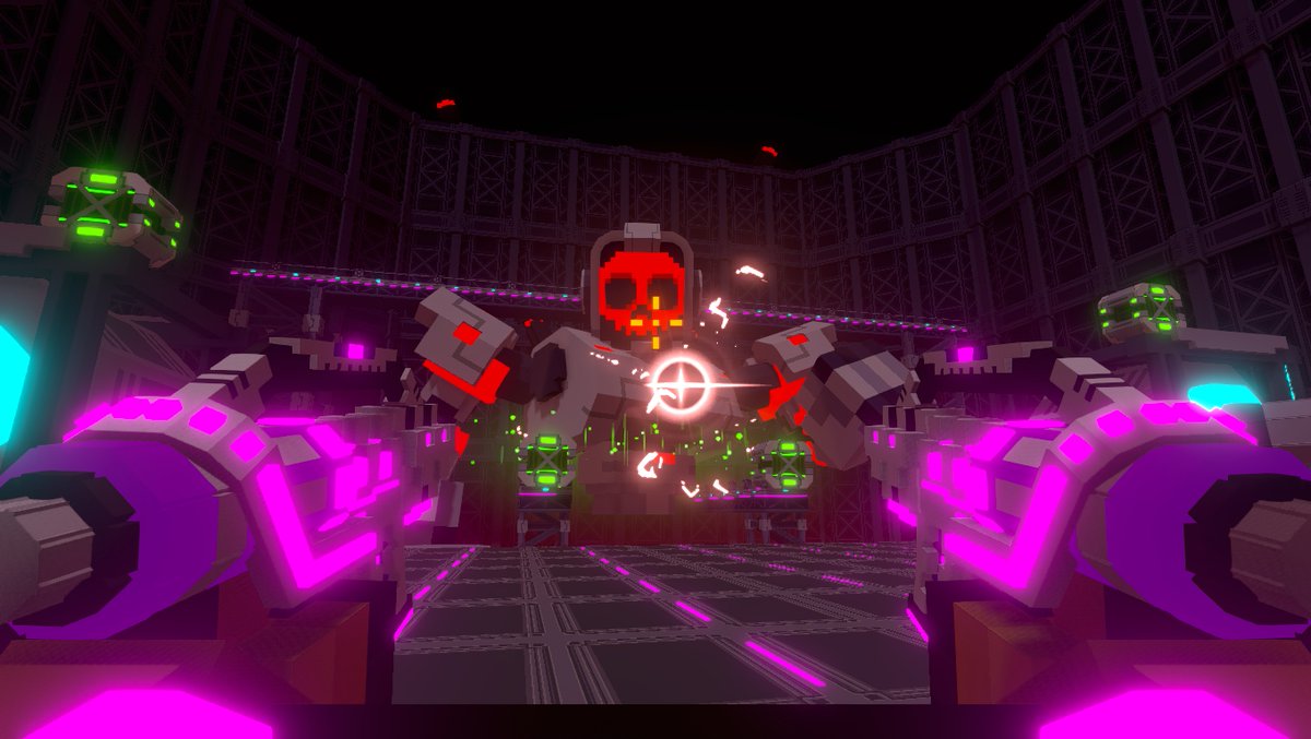 MetaKaiki's tweet photo. Deathbot spotted in The Sandbox Season 7. I’m definitely not panicking. @TheSandboxGame  https://t.co/QX0uwk79Co #Season7 https://t.co/s8jPNvhwW1