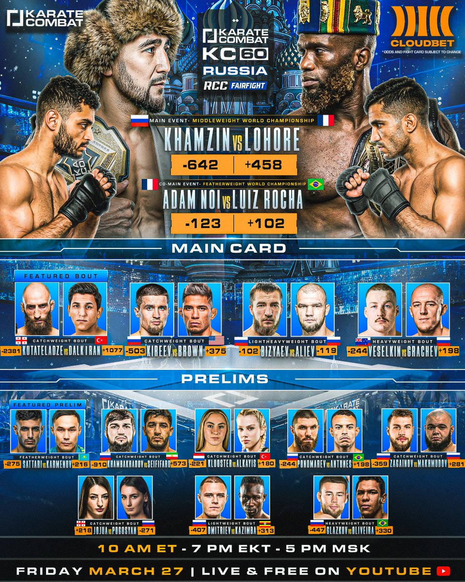 KARATE COMBAT tweet media