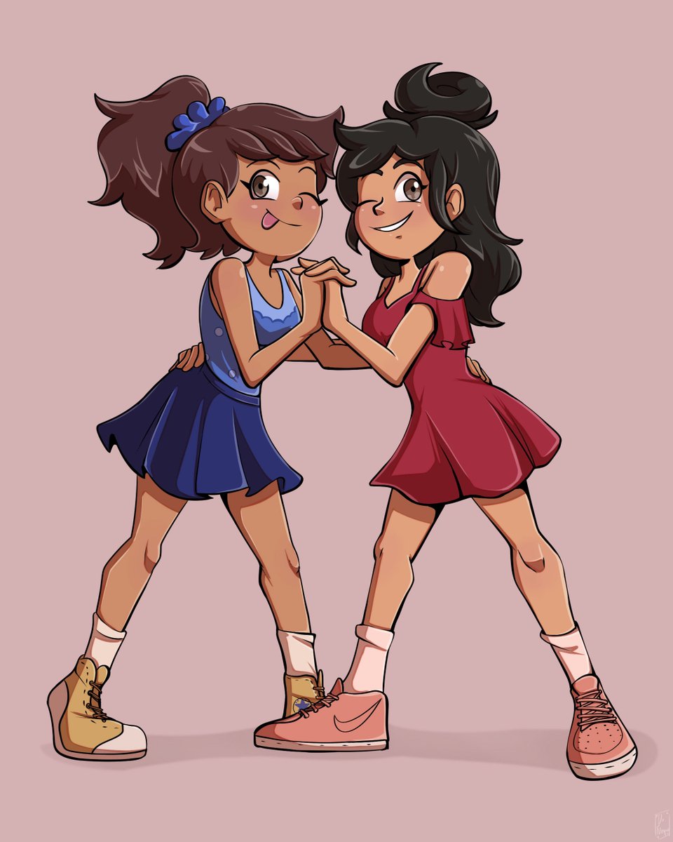 itsIduna's tweet image. Las Amigas are back!

Elizabeth and Anne

Thank you very much @dr_neque_art

#Adventures #ElizabethMonaco #Amphibia #AnneBoonchuy #LasAmigas