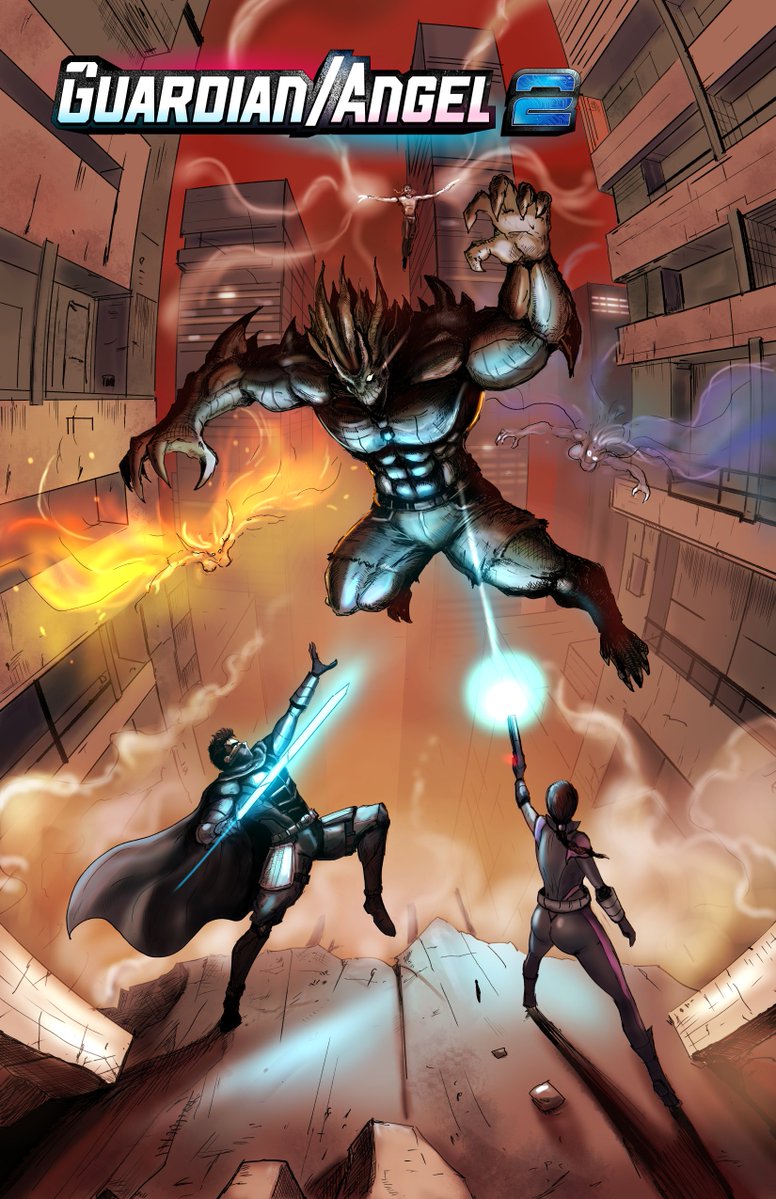 Daniel Parker GUARDIAN/ANGEL PART 2 ON KICKSTARTER tweet media