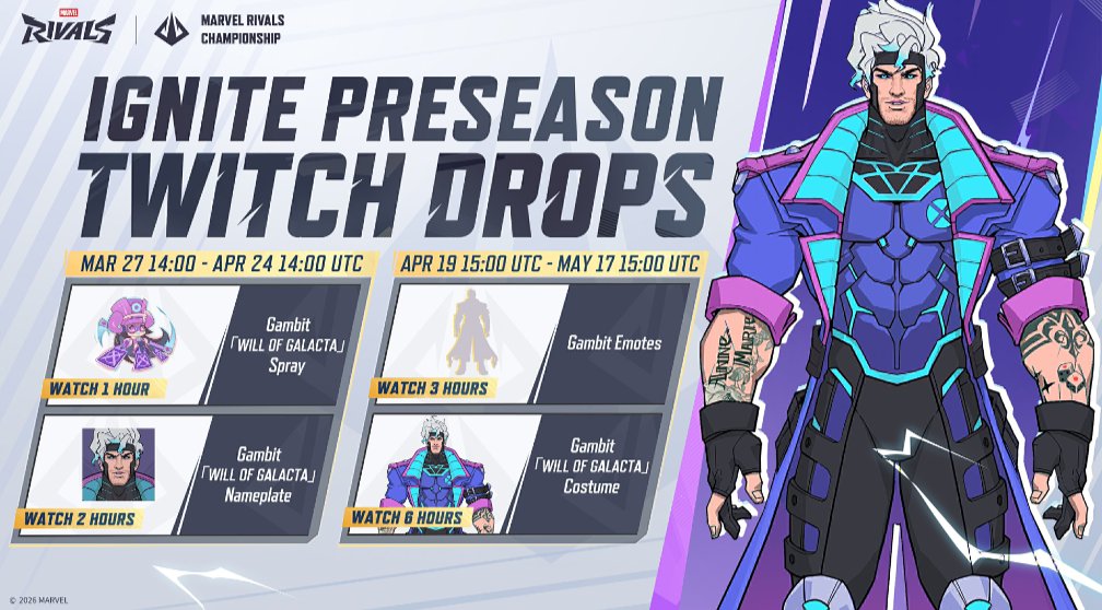 Gambit Spotting tweet media