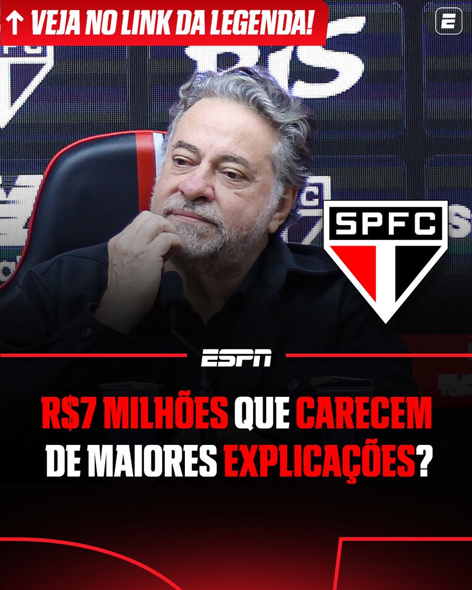 ESPNBrasil's tweet image. Como R$ 7 milhões 'destinado à presidência' ameaçam aprovação de contas de Casares no São Paulo; VEJA 👉 buff.ly/lRNjxtZ

#FutebolNaESPN #SãoPaulo