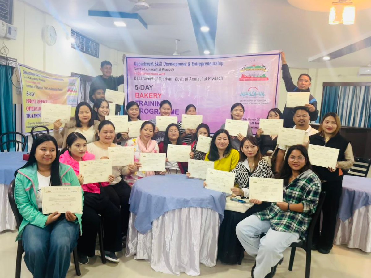 Skill & Entrepreneurship, Dept, Arunachal Pradesh tweet media