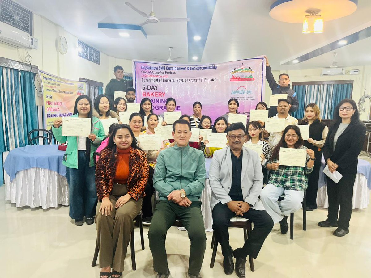 Skill & Entrepreneurship, Dept, Arunachal Pradesh tweet media