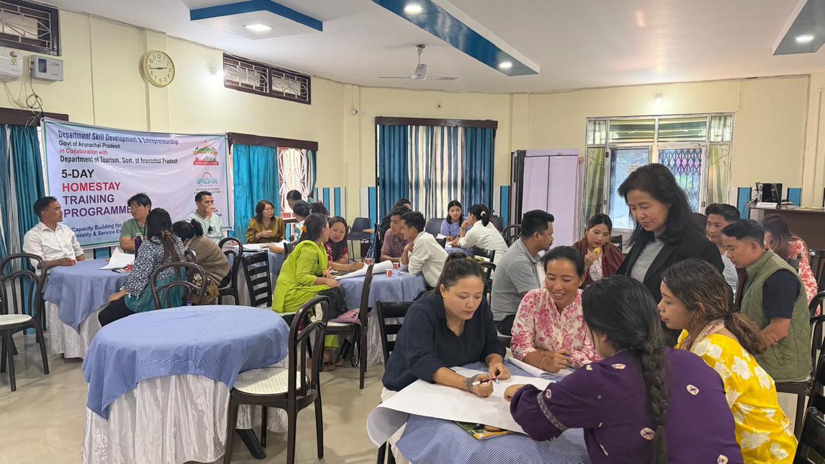 Skill & Entrepreneurship, Dept, Arunachal Pradesh tweet media