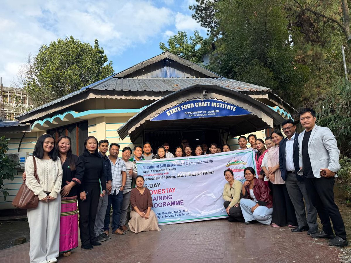 Skill & Entrepreneurship, Dept, Arunachal Pradesh tweet media