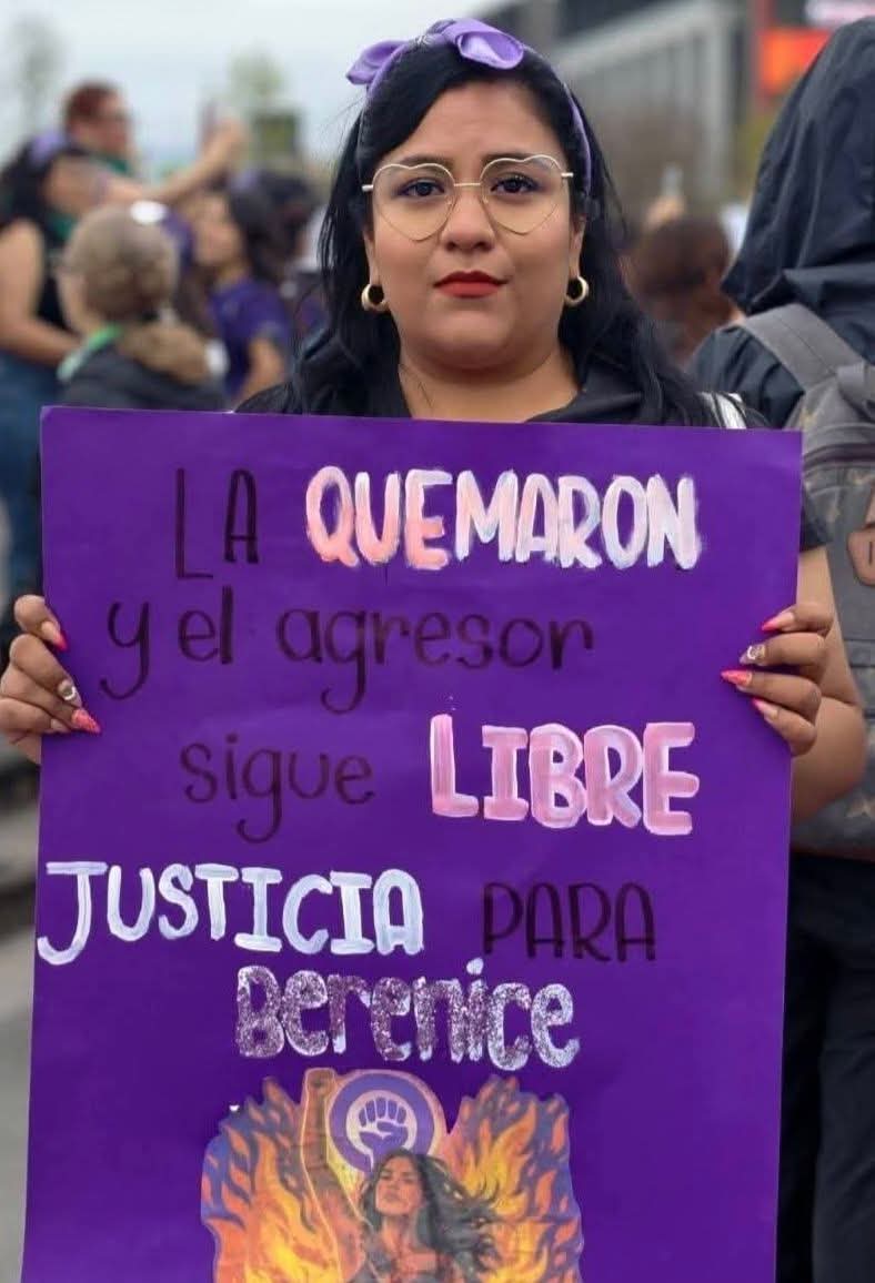 Indignante que siga libre su agresor. Exigimos #justiciaparabere !!!!